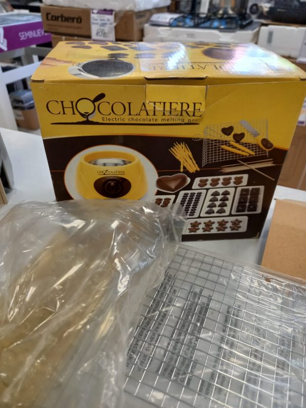 CHOCOLATERA ELECTRICA AMARILLA - Imagen 3