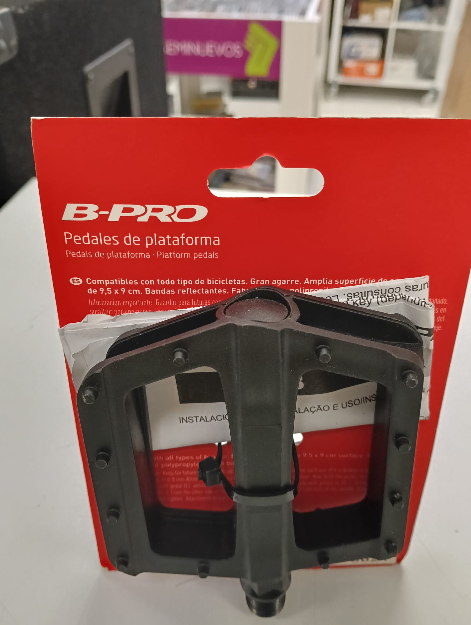 PEDALES BICICLETA B-PRO