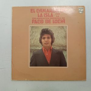 VINILO EL CAMARON DE LA ISLA CON LA COLABORACION ESPECIAL DE PACO DE LUCIA