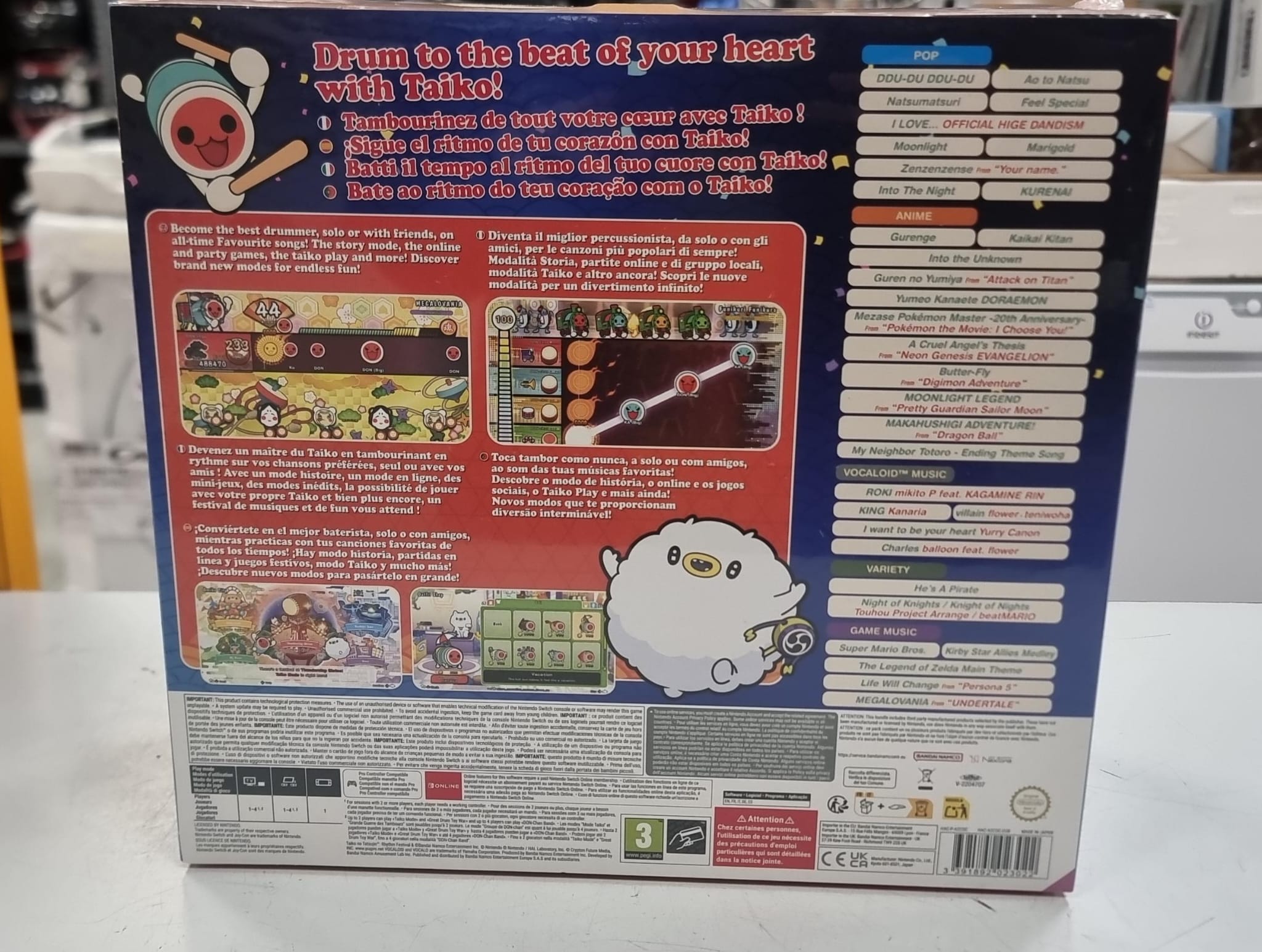 TAIKO NO TATSUJIN RHYTHM FESTIVAL BUNDLE SWITCH - Imagen 2