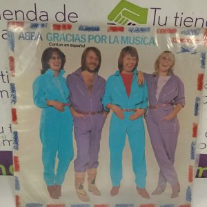 VINILO ABBA GRACIAS POR LA MUSICA 1980
