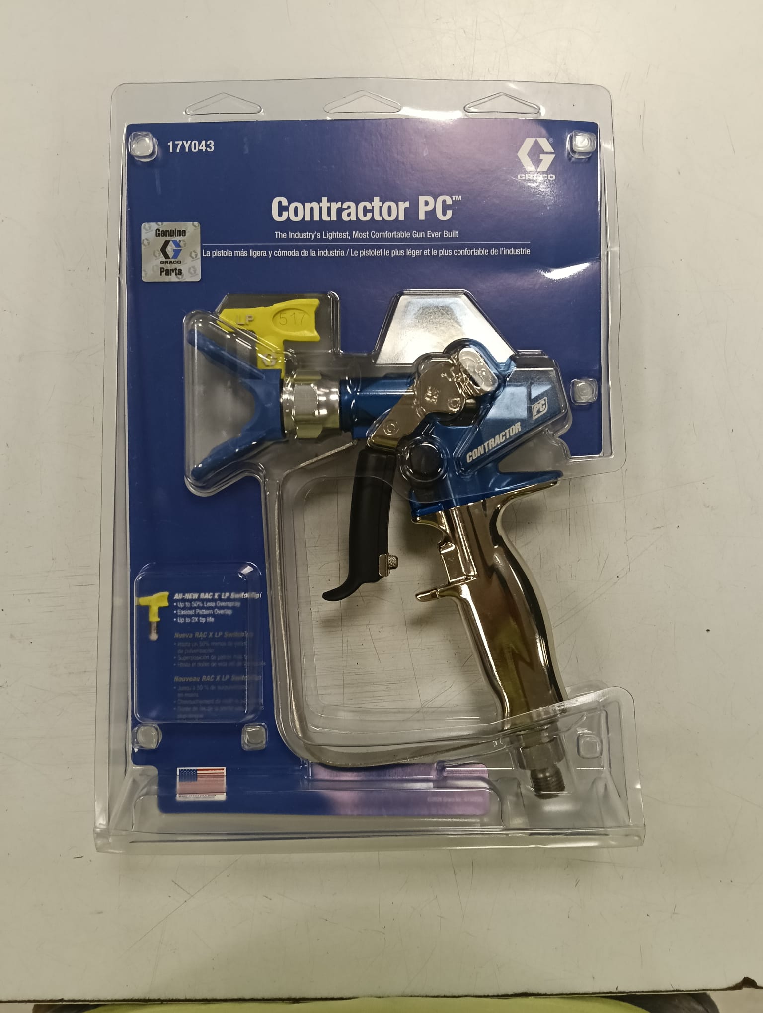 PISTOLA AIRLESS GRACO CONTRACTOR PC