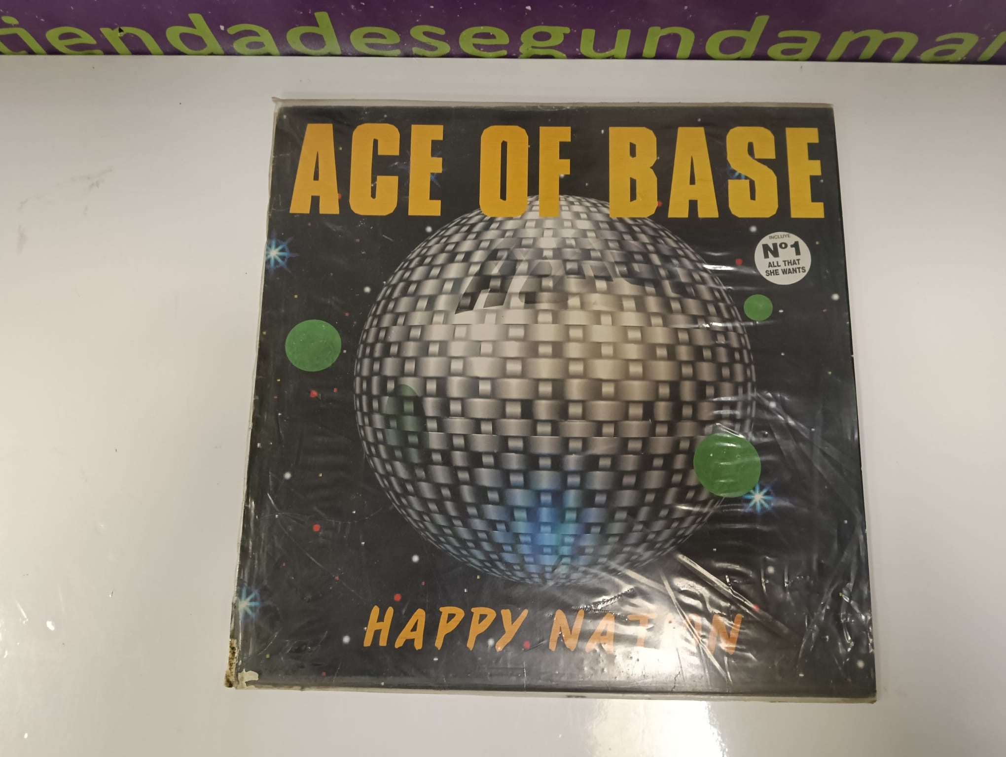 VINILO ACE OF BASE - HAPPY NATION