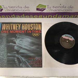 VINILO WHITNEY HOUSTON ONE MOMENT IN TIME 1988