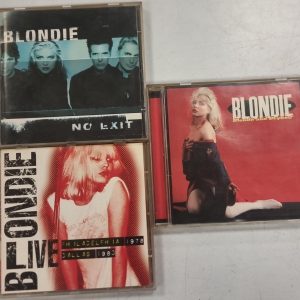 PACK 3 CDS BLONDIE (NO EXIT + LIVE PHILA DALLAS + BLONDE AND BEYOND)