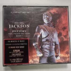 CD MICHAEL JACKSON HISTORY PAST  PRESENT AND FUTURE