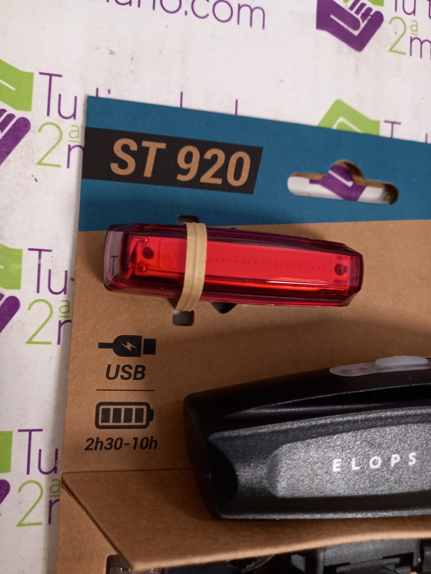 LUZ BICICLETA DECATHLON ST 920 - Imagen 2