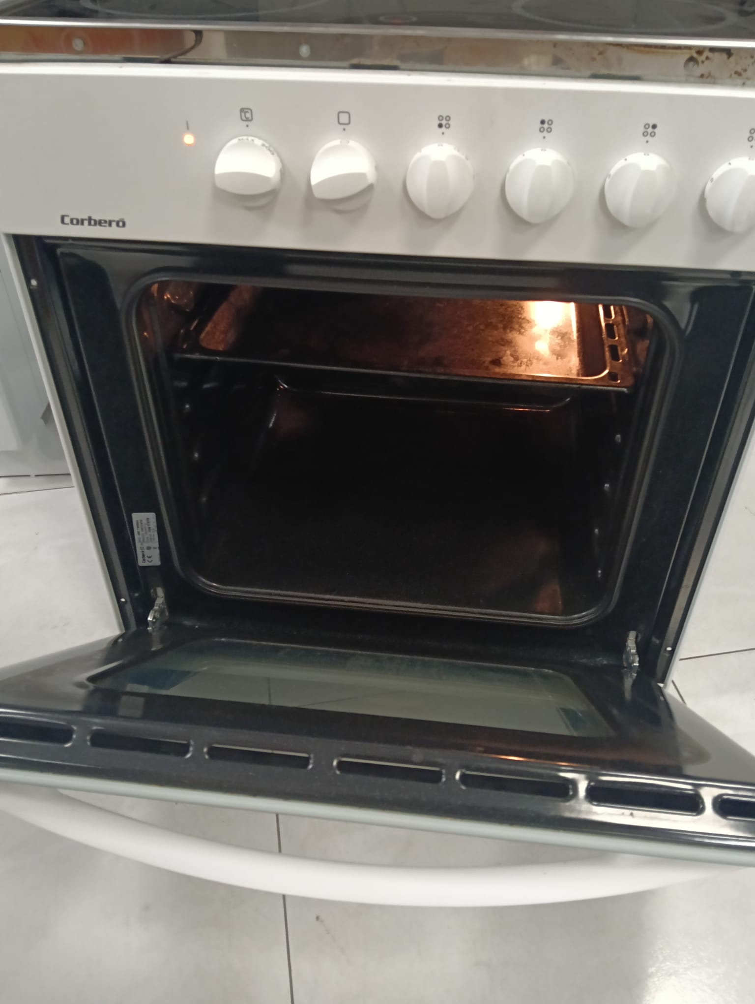 CONJUNTO HORNO + PLACA CORBERO HBE TWINSA - Imagen 2