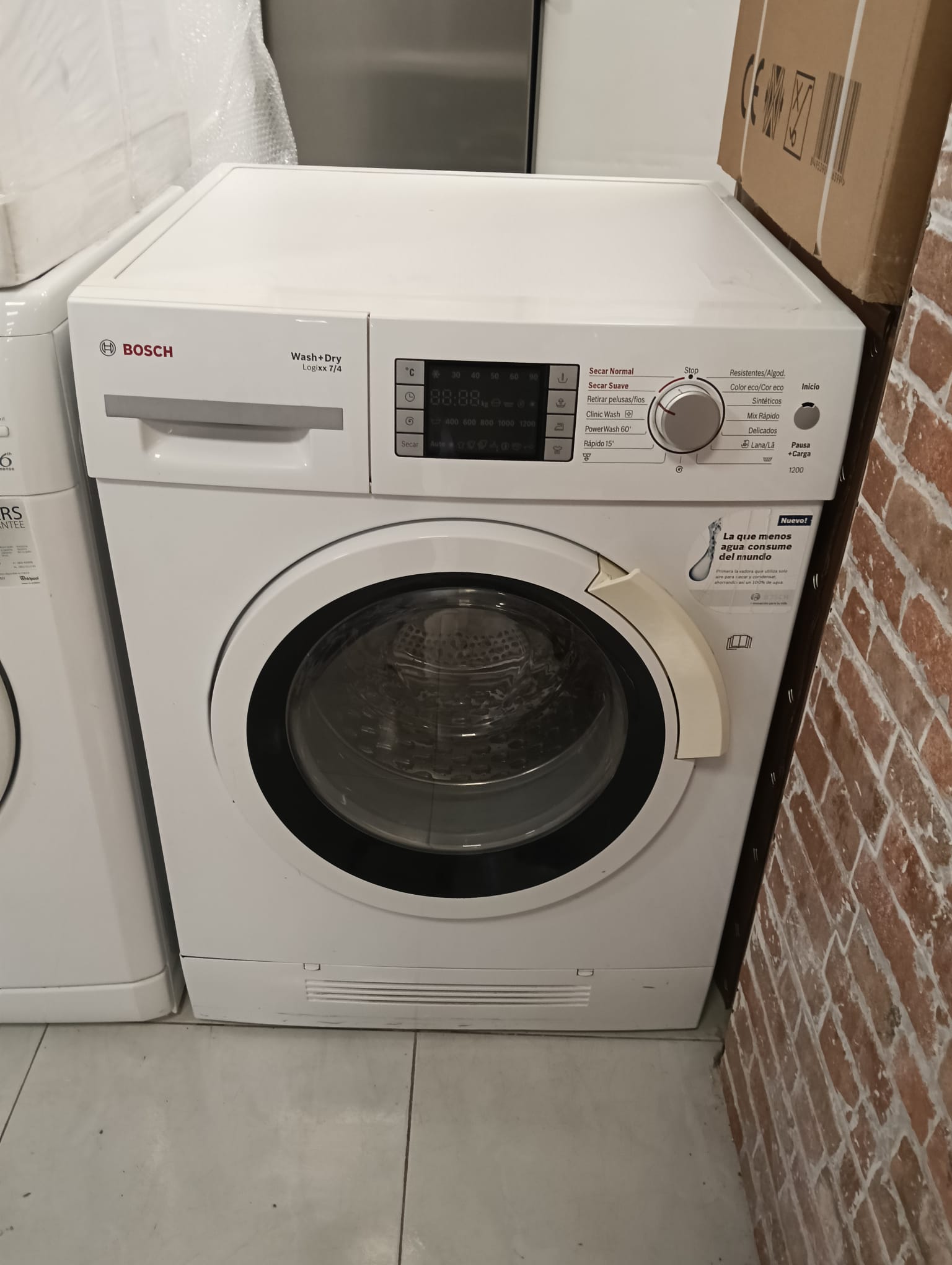 LAVADORA SECADORA BOSCH LOGIXX 7/4KG - Imagen 2