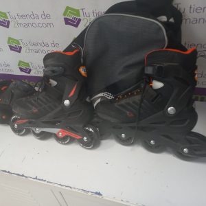 PATINES EN LINEA ROLLERBLADE ZETRABLADE T.40.5 + PROTECCIONES