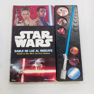 LIBRO STAR WARS SABLE DE LUZ AL RESCATE