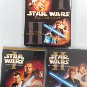 PACK STAR WARS EPISODIO I Y II DVD
