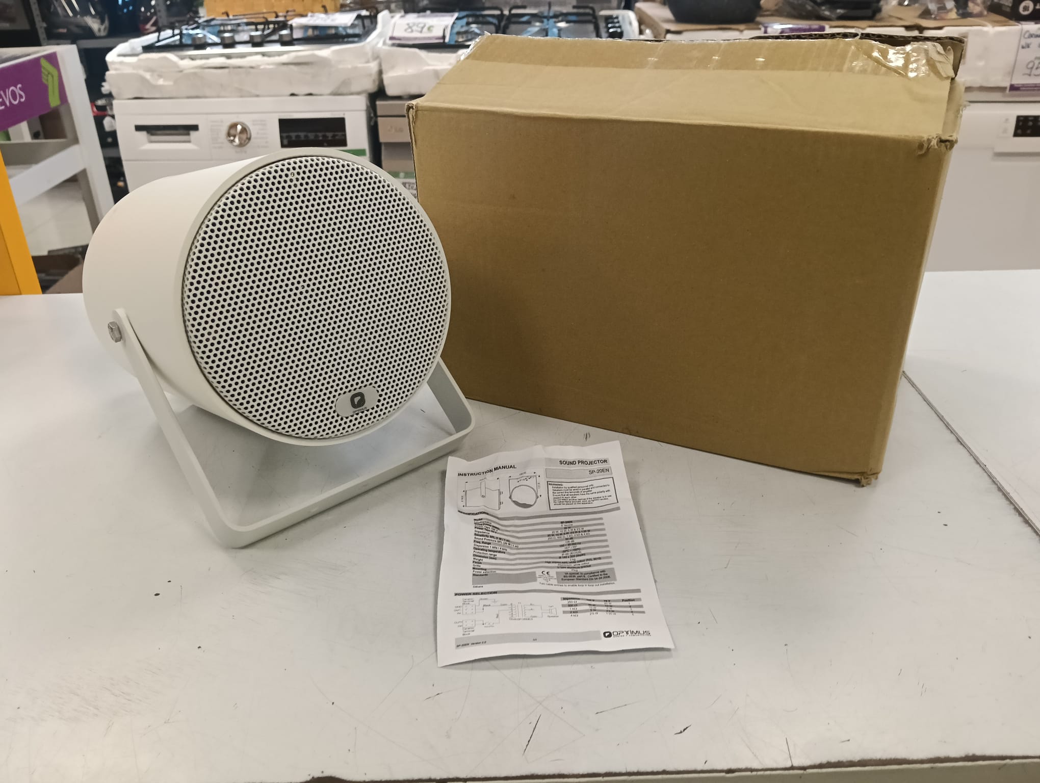 PROYECTOR ACUSTICO OPTIMUS SP-20EN