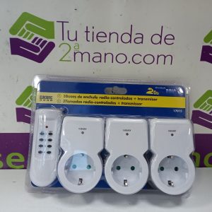 KIT 3 ENCHUFES + MANDO