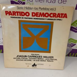 VINILO PARTIDO DEMOCRATA
