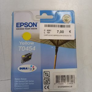 CARTUCHO IMPRESORA EPSON T0454 YELLOW