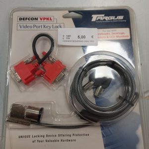 CANDADO SEGURIDAD CABLE PROYECTOR DEFCON