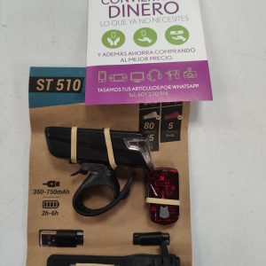 LUCES BICICLETA DECATHLON ST 510