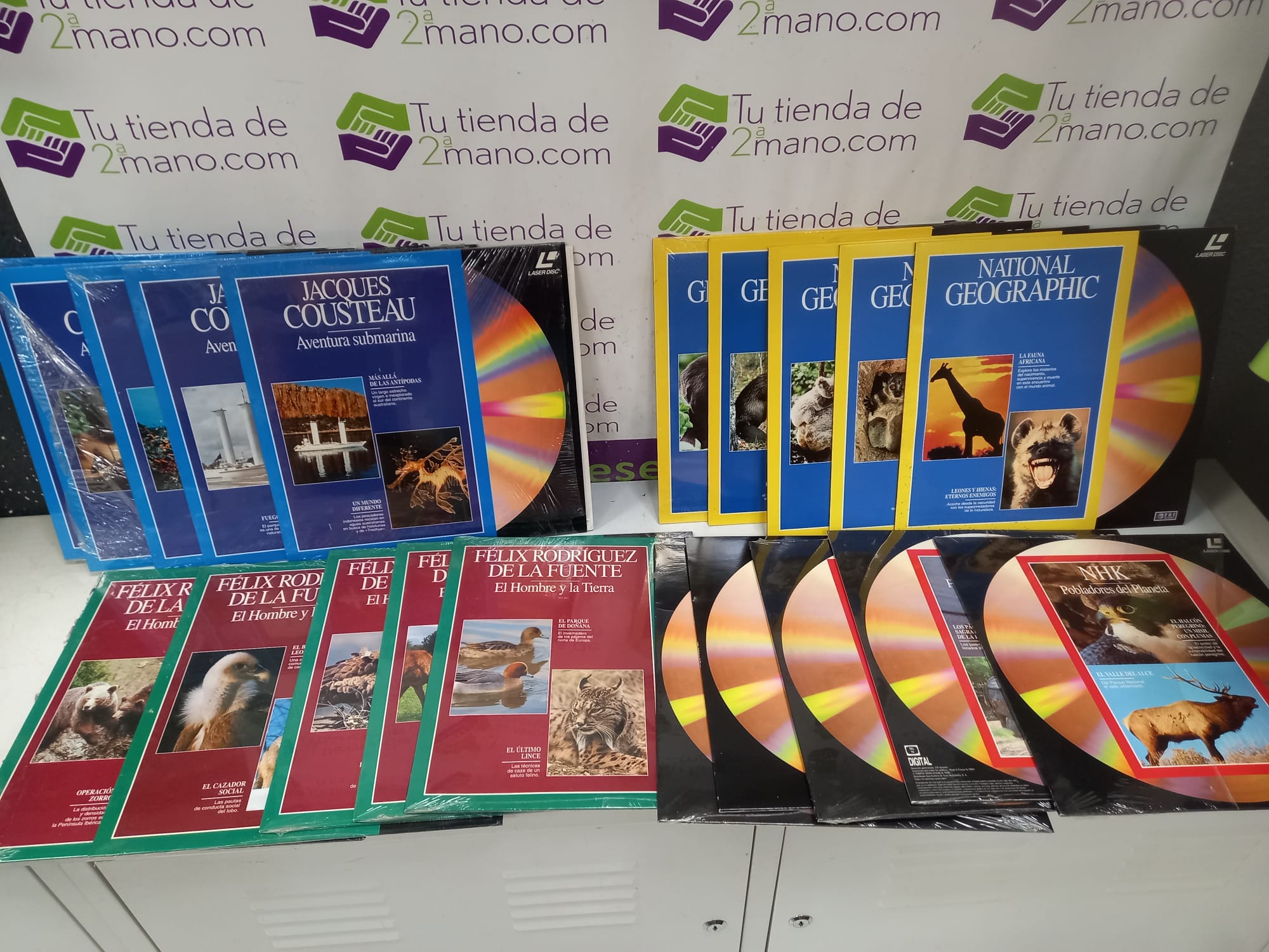 COLECCION LASERDISC ANIMALES