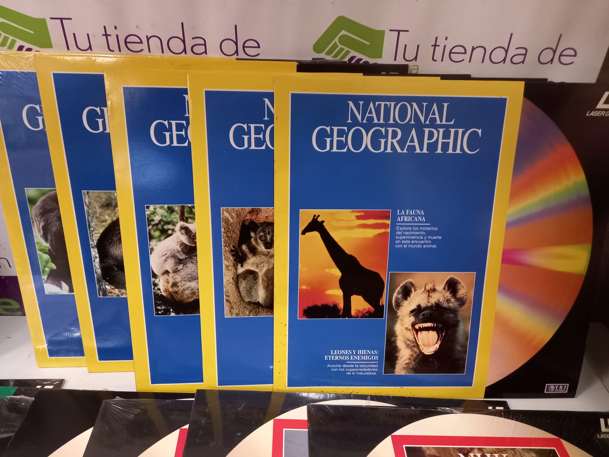 COLECCION LASERDISC ANIMALES - Imagen 2