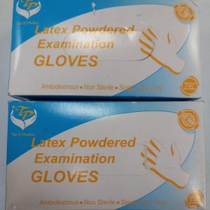 100 GUANTES LATEX TP TALLA M