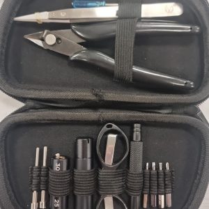 ESTUCHE KIT HERRAMIENTAS ELECTRONICA 12 PIEZAS