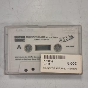 THUNDERBLADE SPECTRUM CARTUCHO