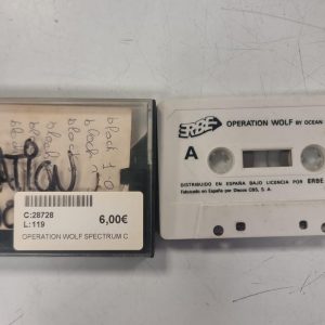 OPERATION WOLF SPECTRUM CARTUCHO