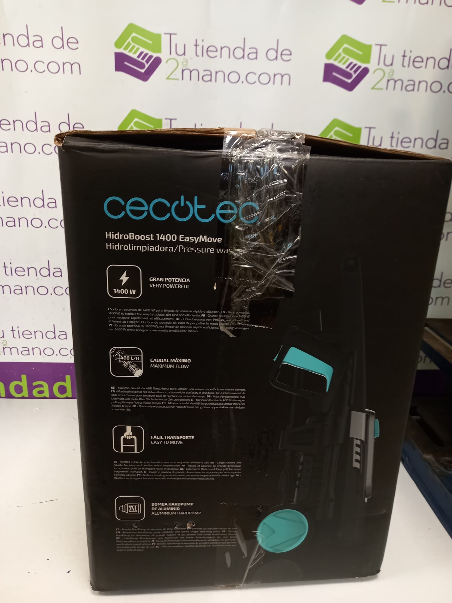 HIDROLIMPIADORA HIDROBOOST 1400 EASYMOVE CECOTEC - Imagen 4