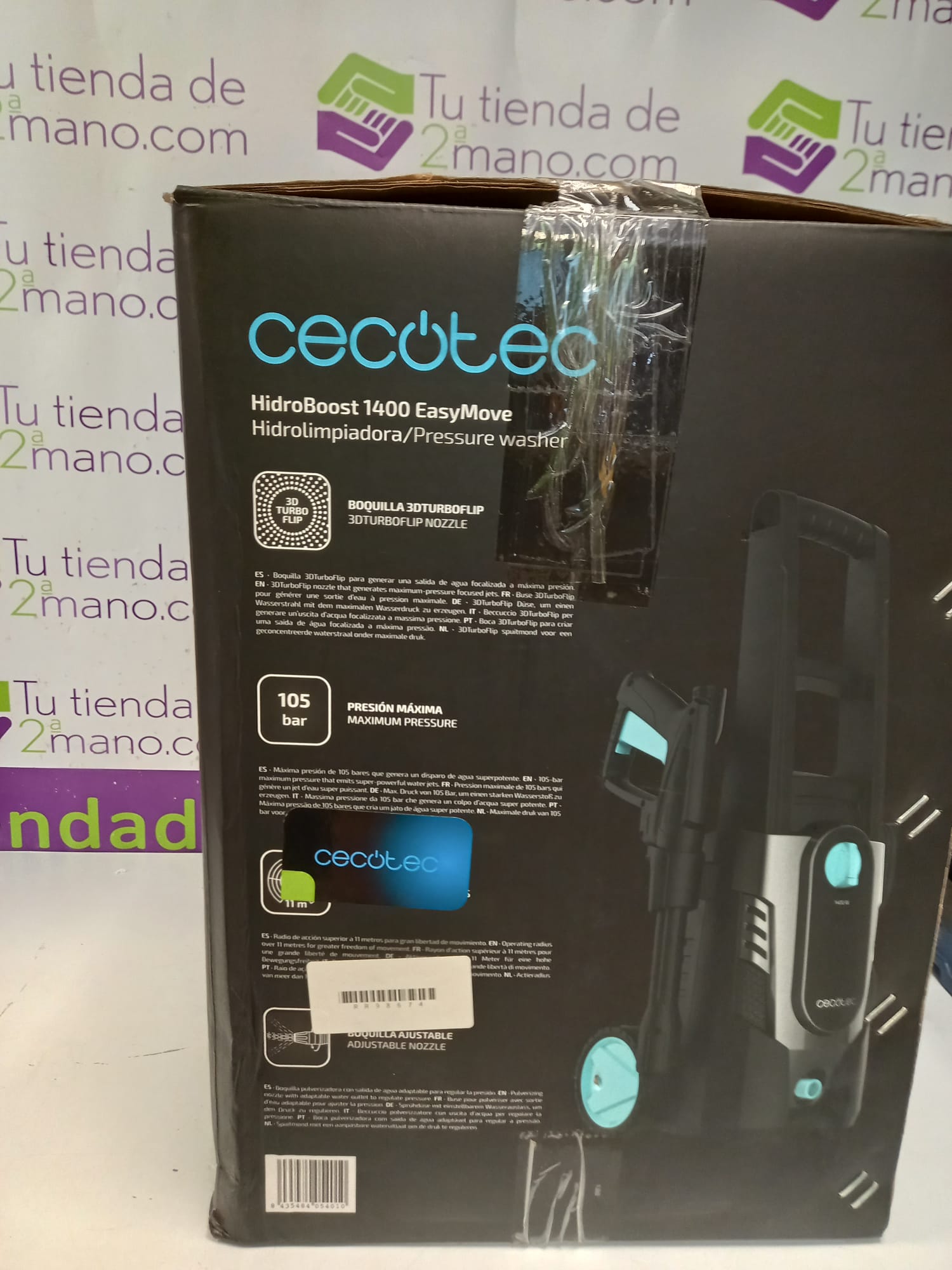 HIDROLIMPIADORA HIDROBOOST 1400 EASYMOVE CECOTEC - Imagen 2