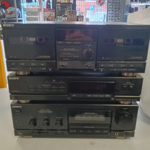 PACK AMPLIFICADOR SONY LBT-V701 + TUNER SONY ST V710L + CASETTE SONY TC-V701