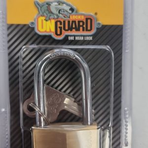 CANDADO LATON 40MM ARCO LARGO ONGUARD 818