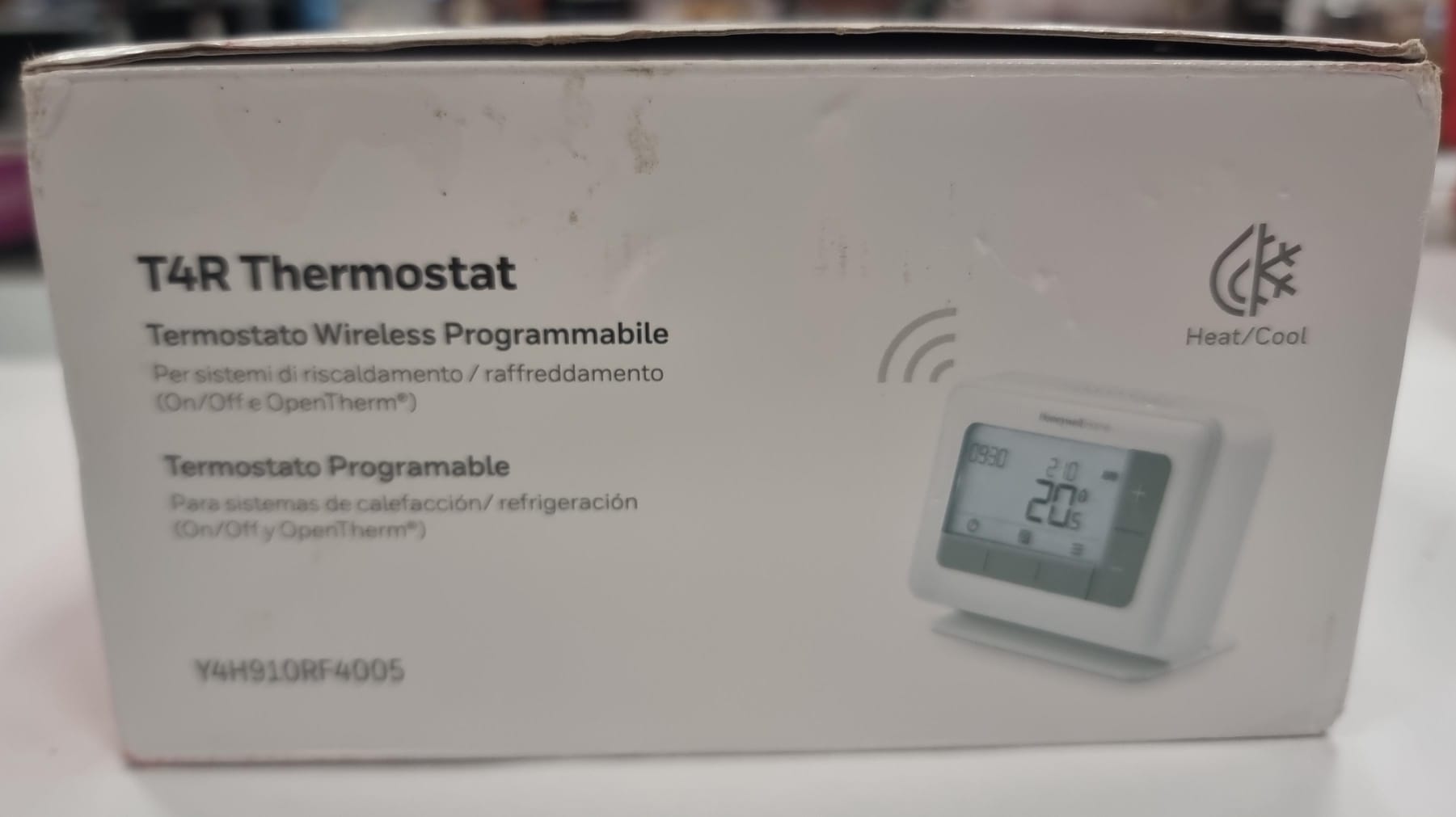 TERMOSTATO PROGRAMABLE T4R INALAMBRICO - Imagen 2