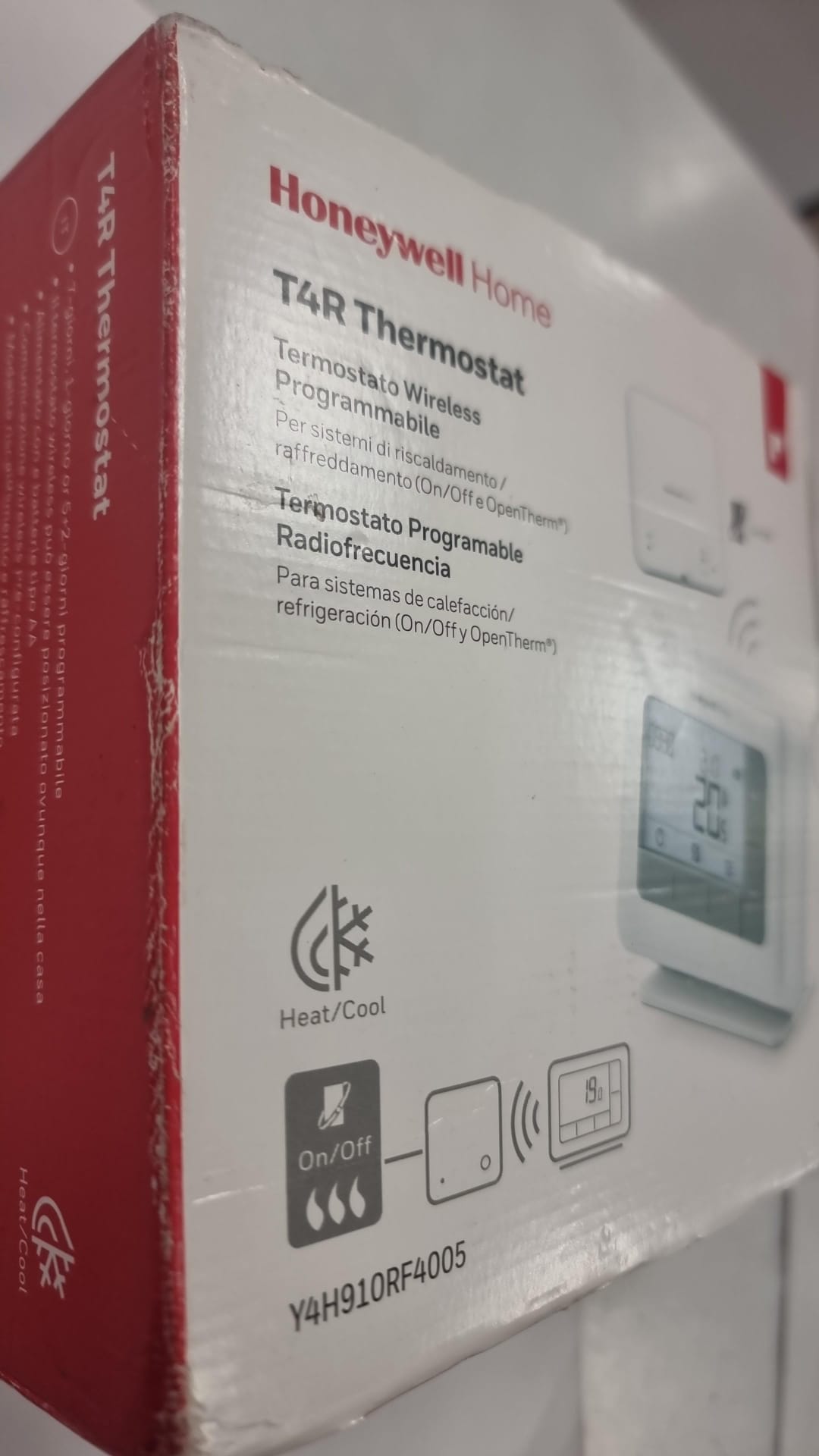 TERMOSTATO PROGRAMABLE T4R INALAMBRICO - Imagen 4