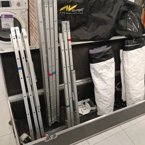 PANTALLA DE PROYECTOR AV STUMPFL MONOBLOX 300X230 + MALETA RIGIDA