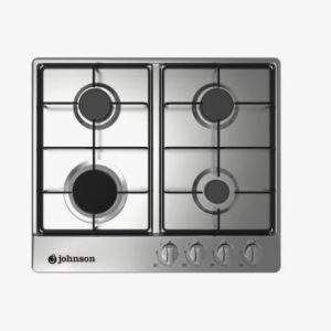 ENCIMERA GAS JOHNSON INOX 4 FUEGOS JAMA4BX1