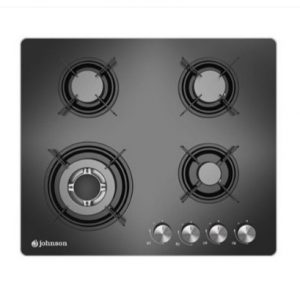 ENCIMERA GAS JOHNSON CRISTAL 4 FUEGOS JAMA4BN