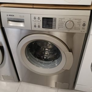 LAVADORA BOSCH INOX 8KG VARIOPERFECT