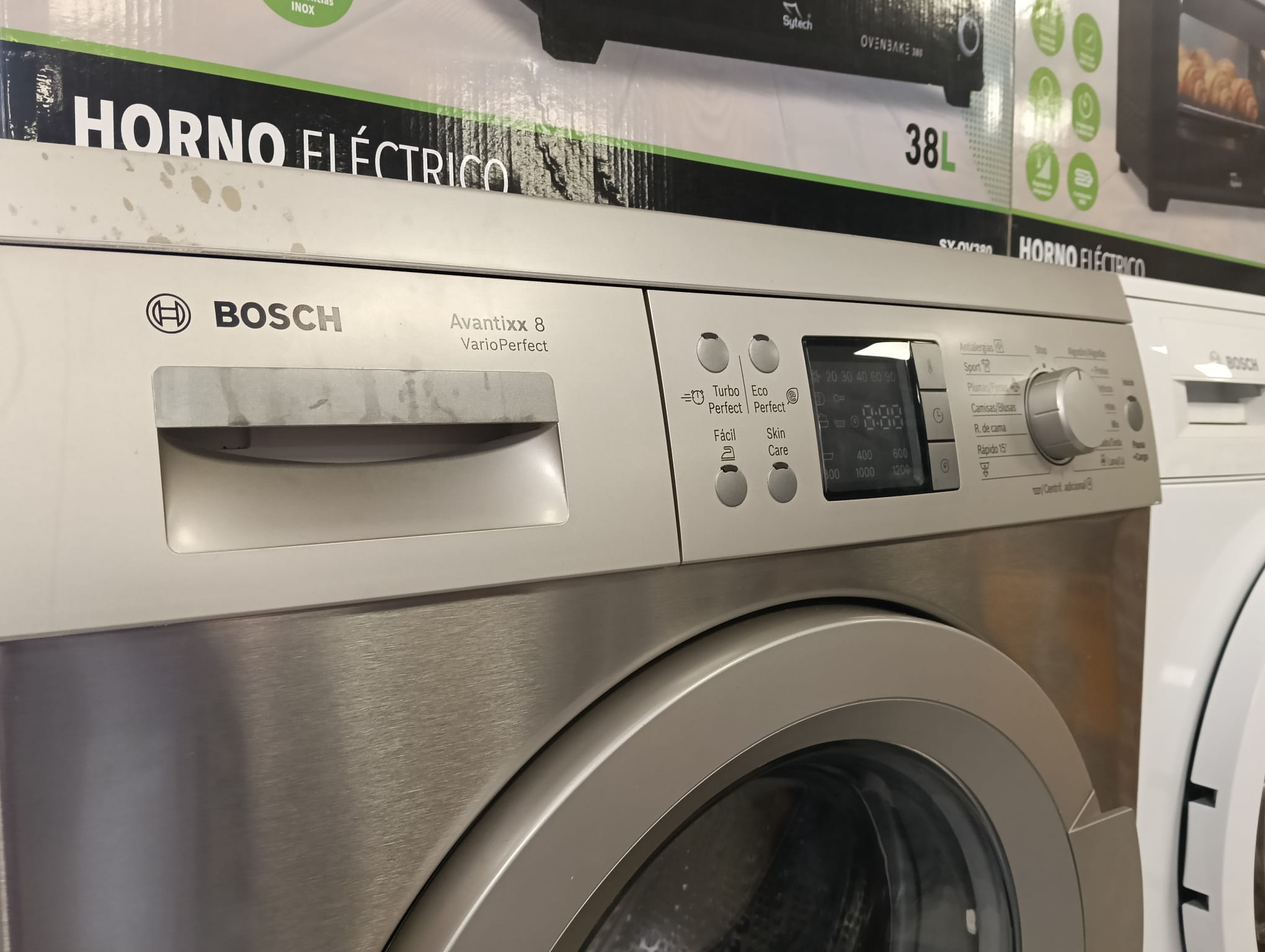 LAVADORA BOSCH 8KG INOX AVANTIXX8 - Imagen 3