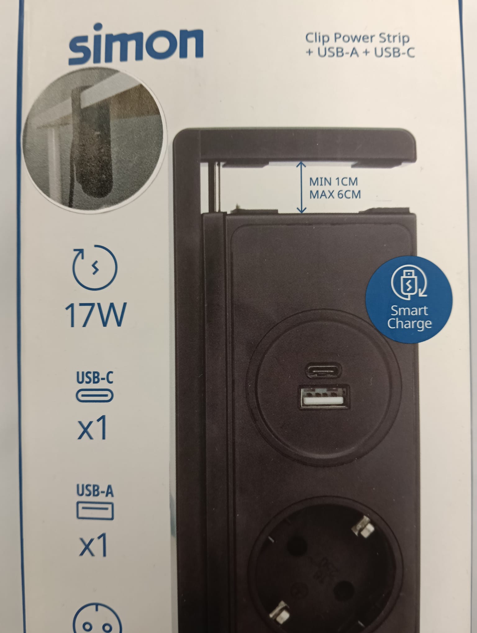 REGLETA MULTIPLE CLIP SIMON BM526201 - Imagen 2