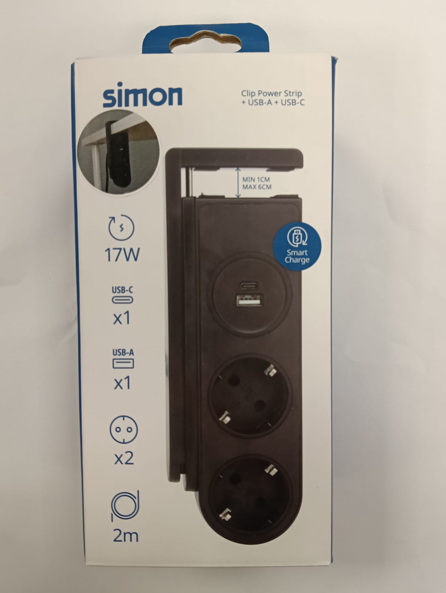 REGLETA MULTIPLE CLIP SIMON BM526201