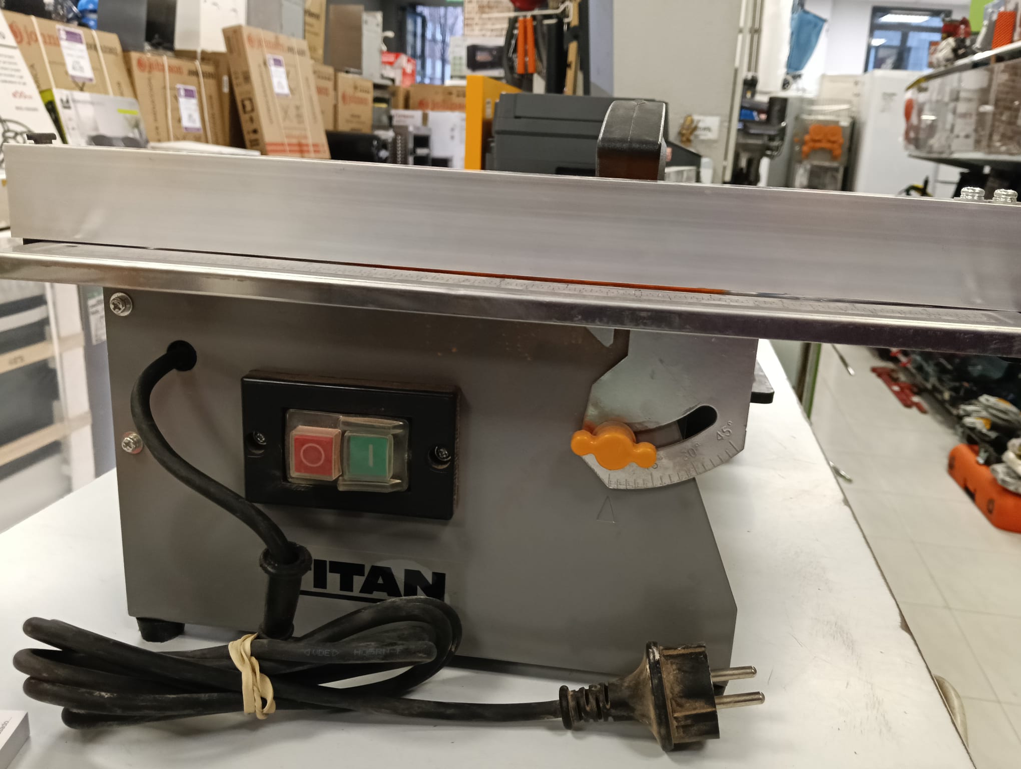 MESA CORTE TITAN 750W 180MM - Imagen 3