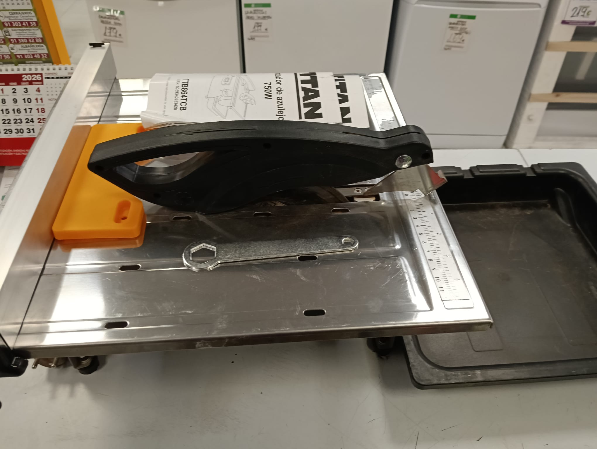 MESA CORTE TITAN 750W 180MM - Imagen 2