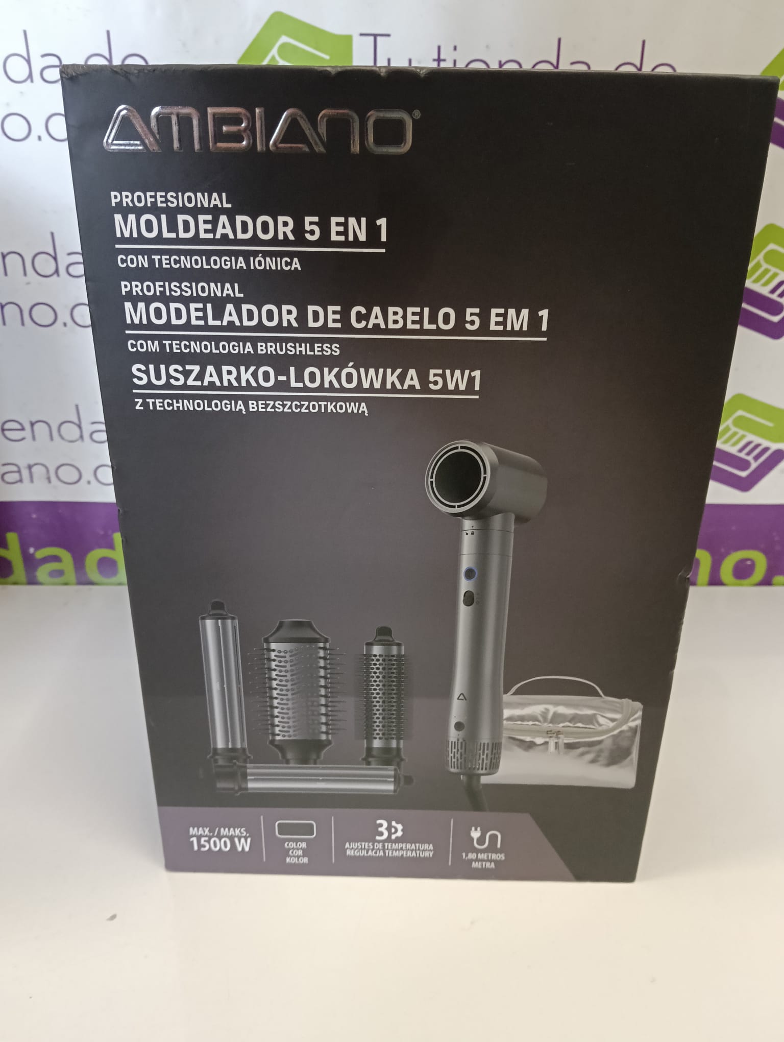 SECADOR DE PELO AMBIANO 5 EN 1