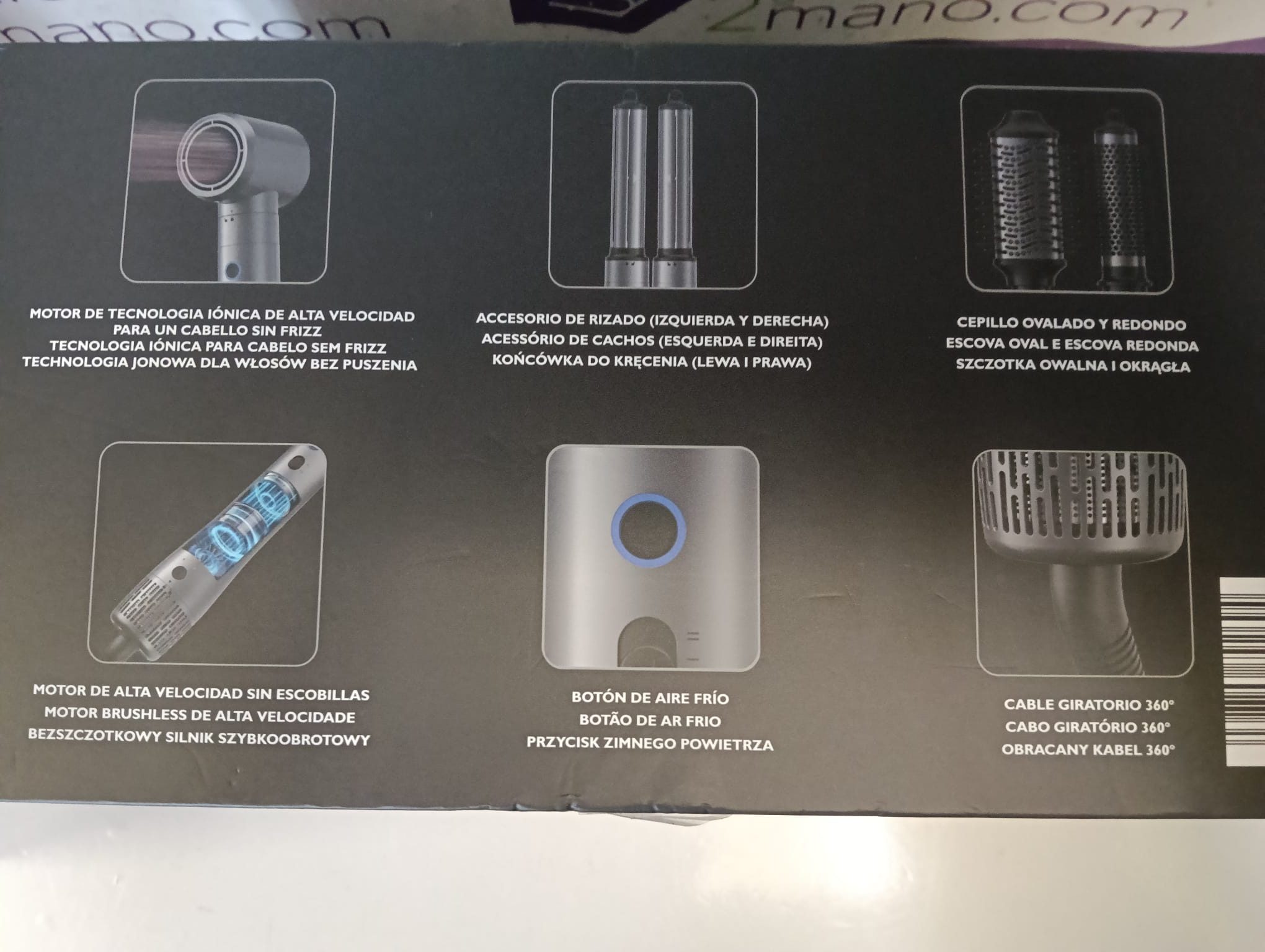 SECADOR DE PELO AMBIANO 5 EN 1 - Imagen 3