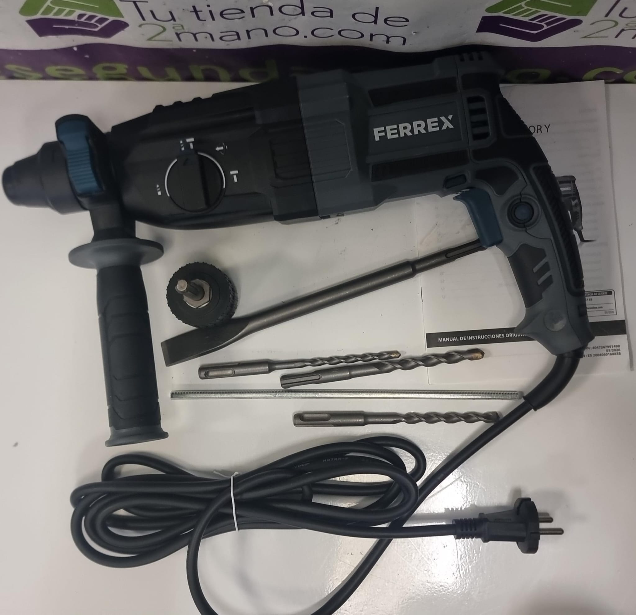 MARTILLO TALADRO FERREX 397449