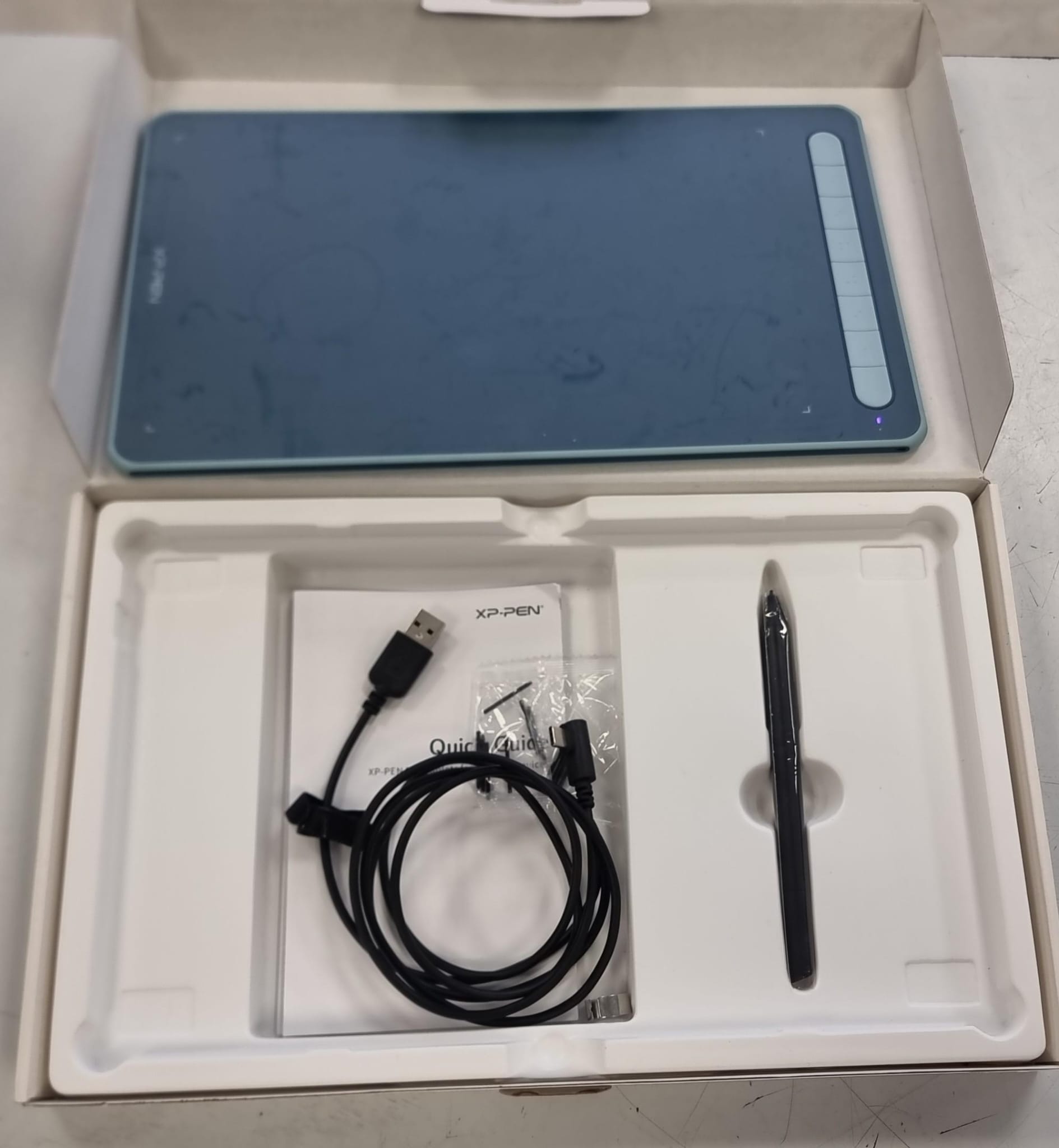 TABLETA GRÁFICA AZUL DECO LW IT1060B - Imagen 2