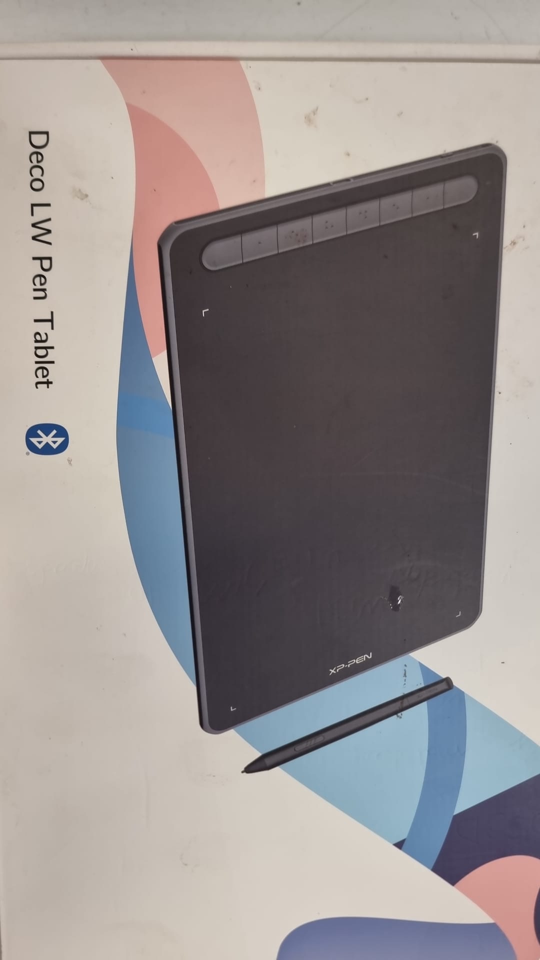 TABLETA GRÁFICA AZUL DECO LW IT1060B - Imagen 4