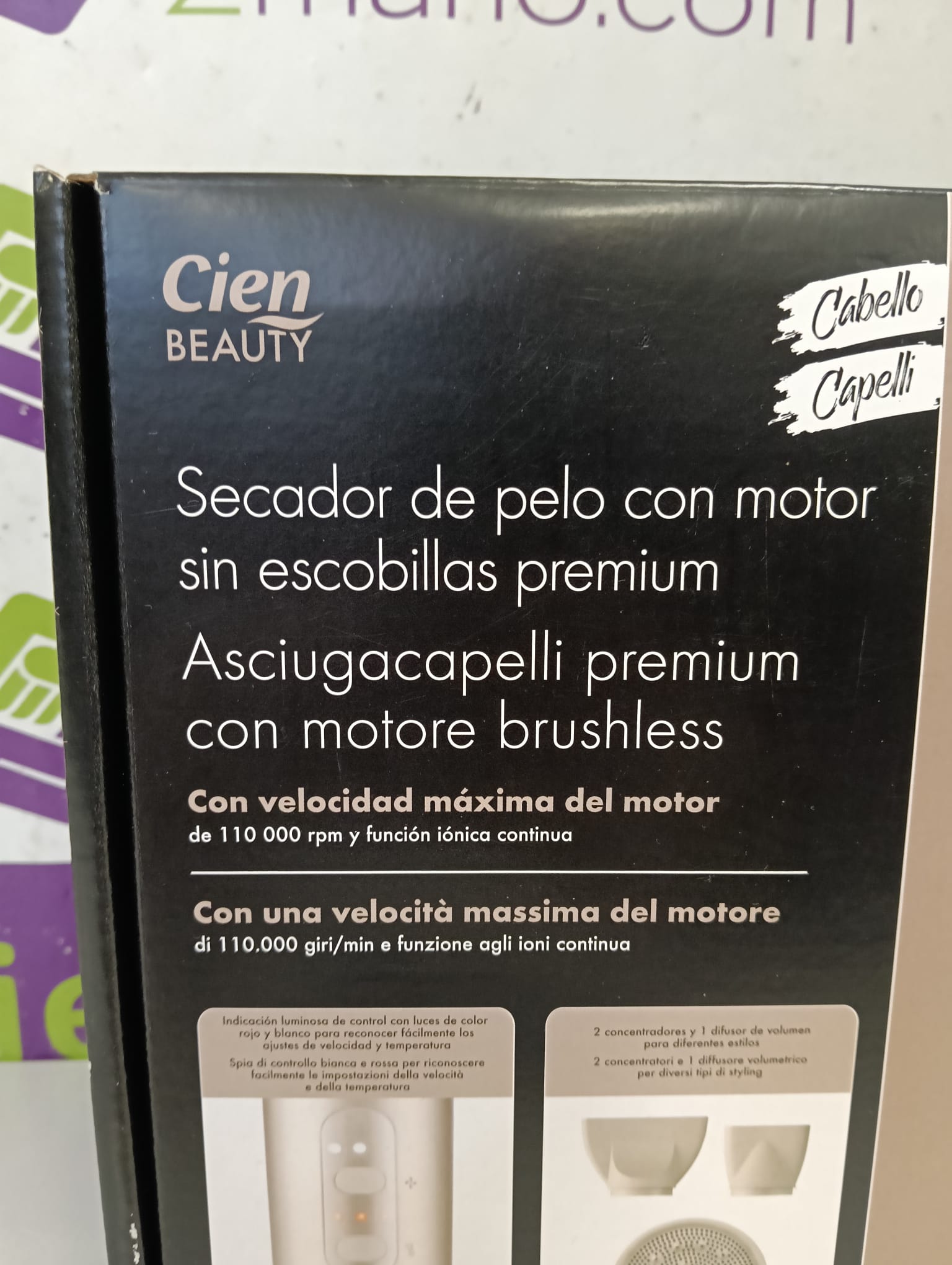 SECADOR DE PELO CIEN BEAUTY - Imagen 2