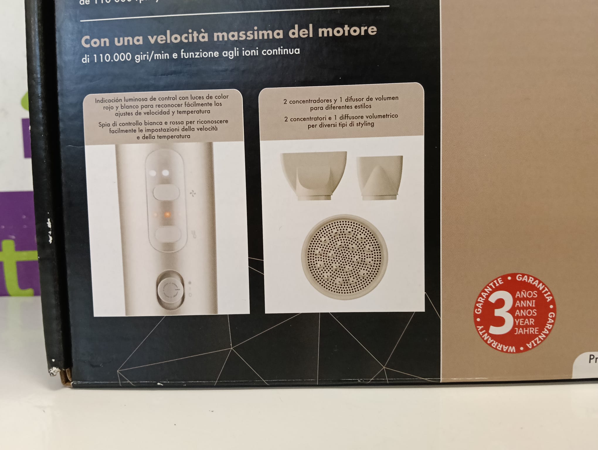 SECADOR DE PELO CIEN BEAUTY - Imagen 4